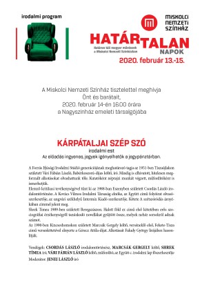 Határtalan Napok - Kárpátaljai Szép Szó